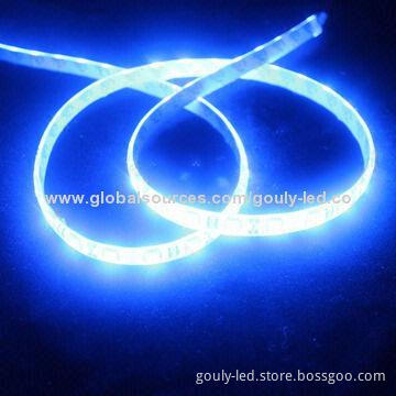 12V DC 5050 SMD 60 Pieces/Meter RGB LED Strip, Waterproof White PCB Board for Car Lighting Drive